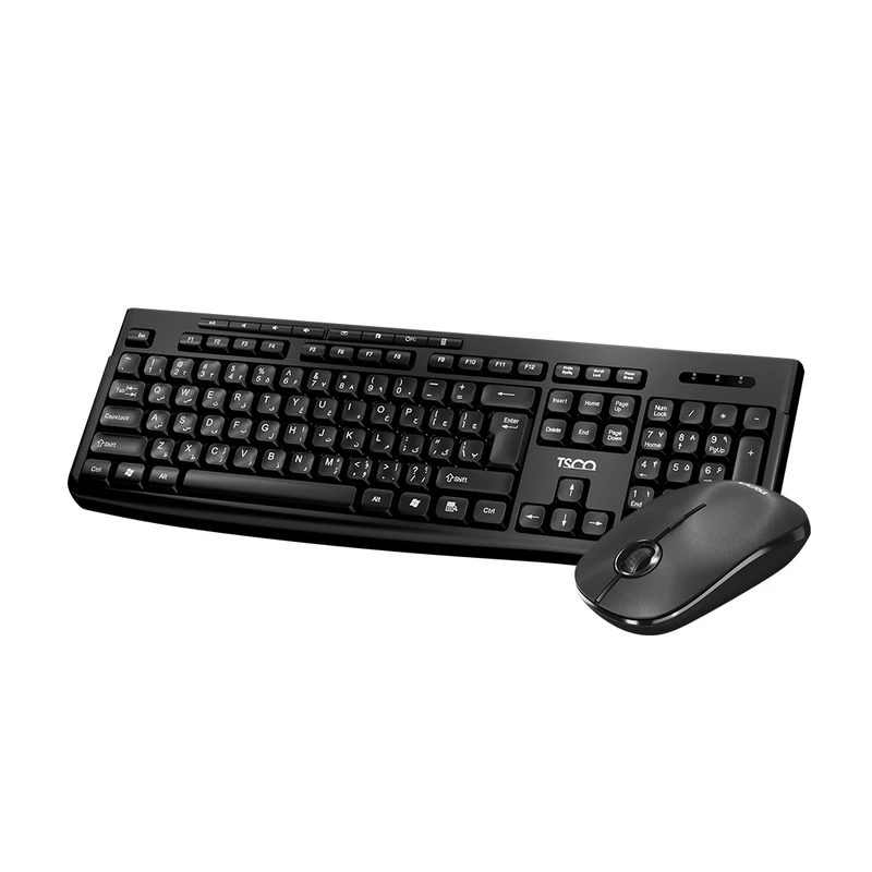 ماوس و کیبورد بی سیم تسکو مدل TKM 7027W