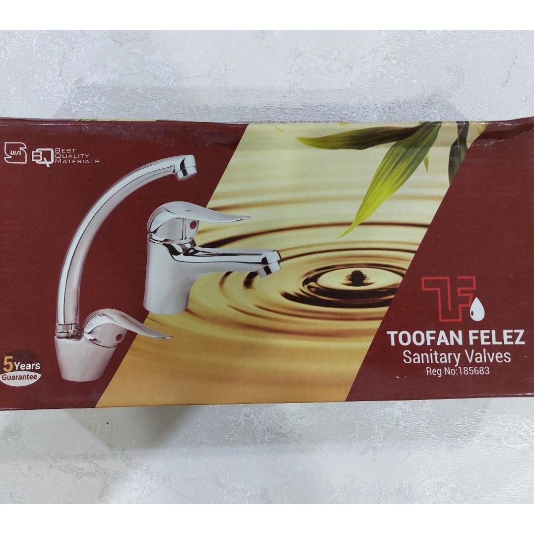 شیر روشویی طوفان فلز