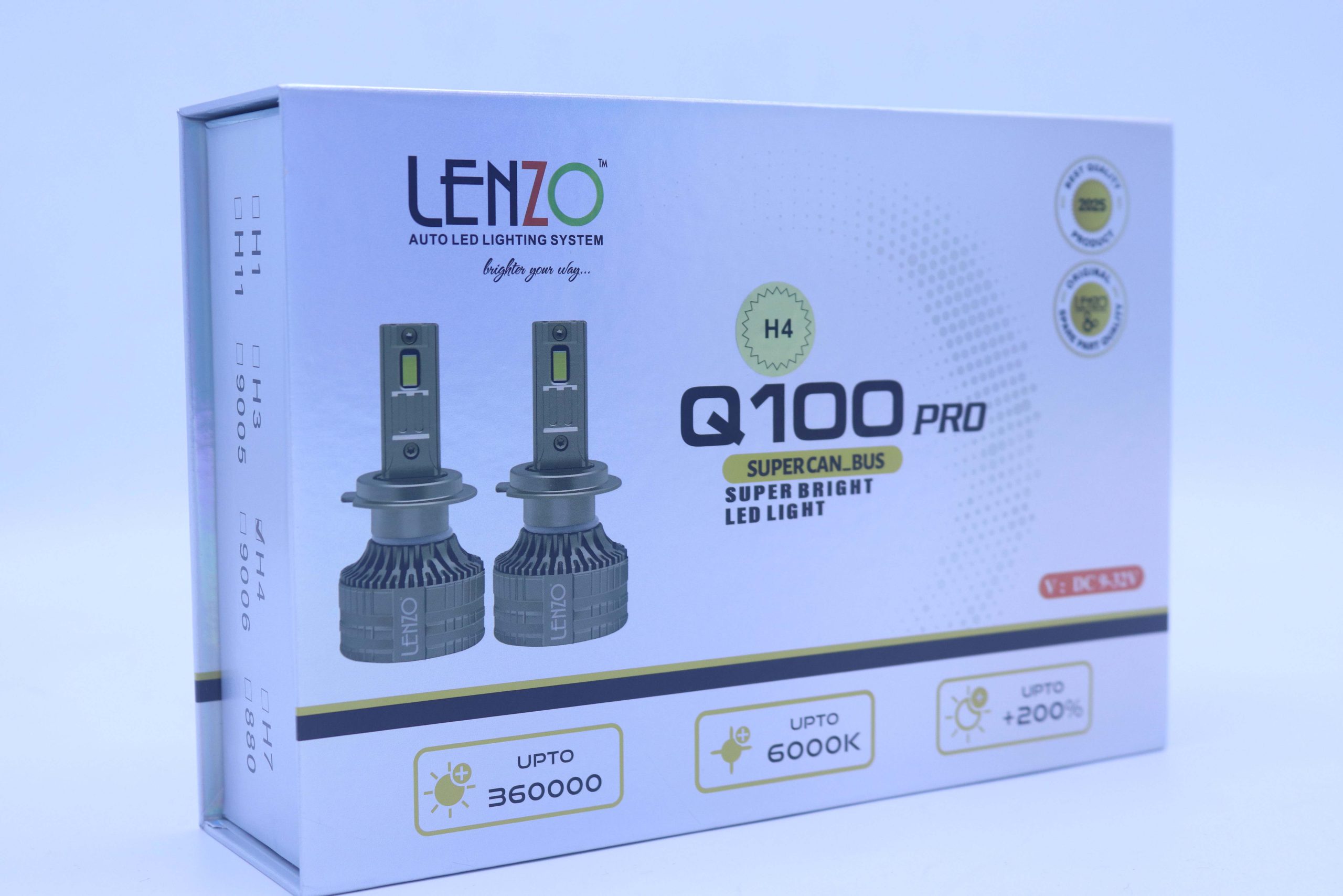هدلایت H7 Q100 لنزو