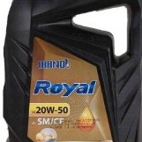 روغن موتور خودرو ایرانول مدل رویال 20W50 SM/CF حجم 4 لیتر