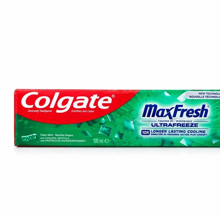 خمیر دندان محافظت از مینای دندان کلگیت مدل MaxFresh UltraFreeze 