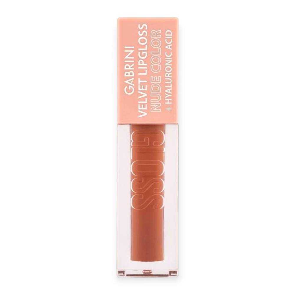 رژ لب مایع گابرینی مدل ولوت حجم 5 میل | Velvet Lip Gloss Nude Color
