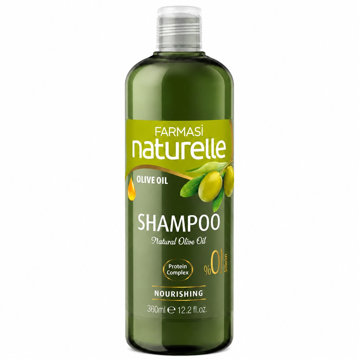 شامپو مو روغن زیتون نچرالتراپی فارماسی حجم 360 میل