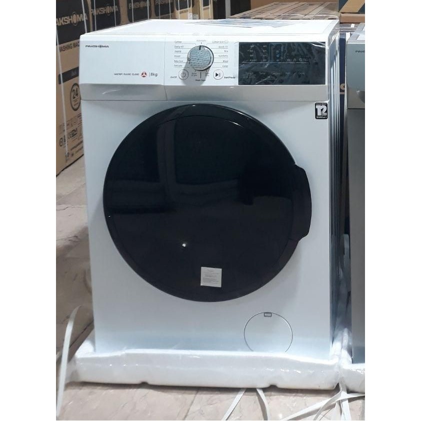 ماشین لباسشویی پاکشوما سفید 8 کیلو نواکبند مدل i8W