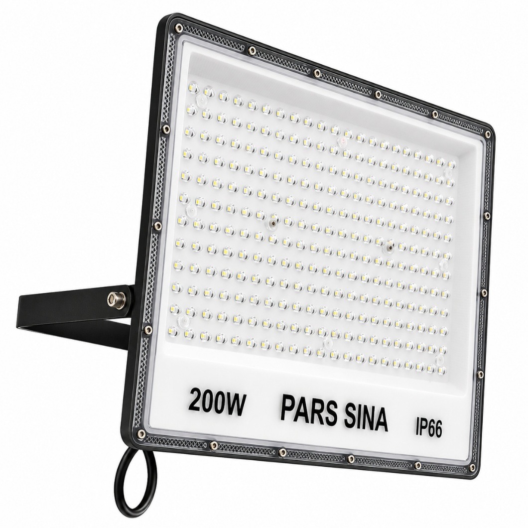 پرژکتور ال ای دی 200 وات برند پارس سینا ip65