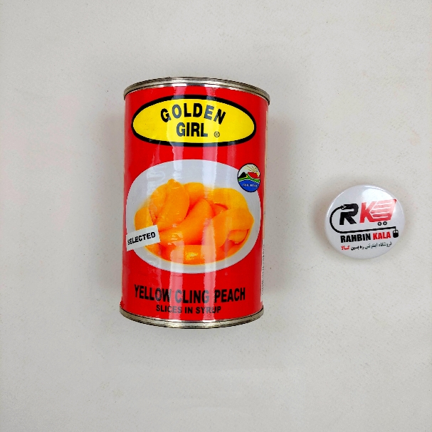 کمپوت هلو خوخ گلدن گرل 420گرم
