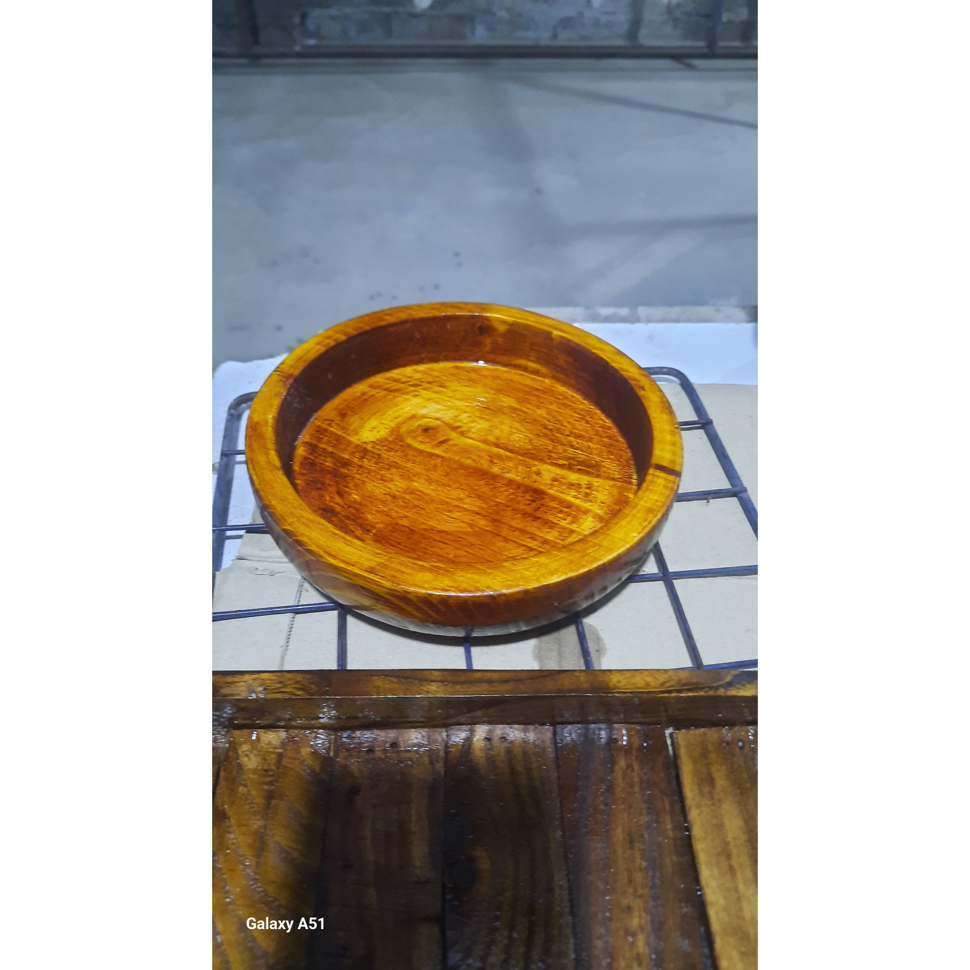 کاسه چوبی 17 سانتی (پس کرایه)