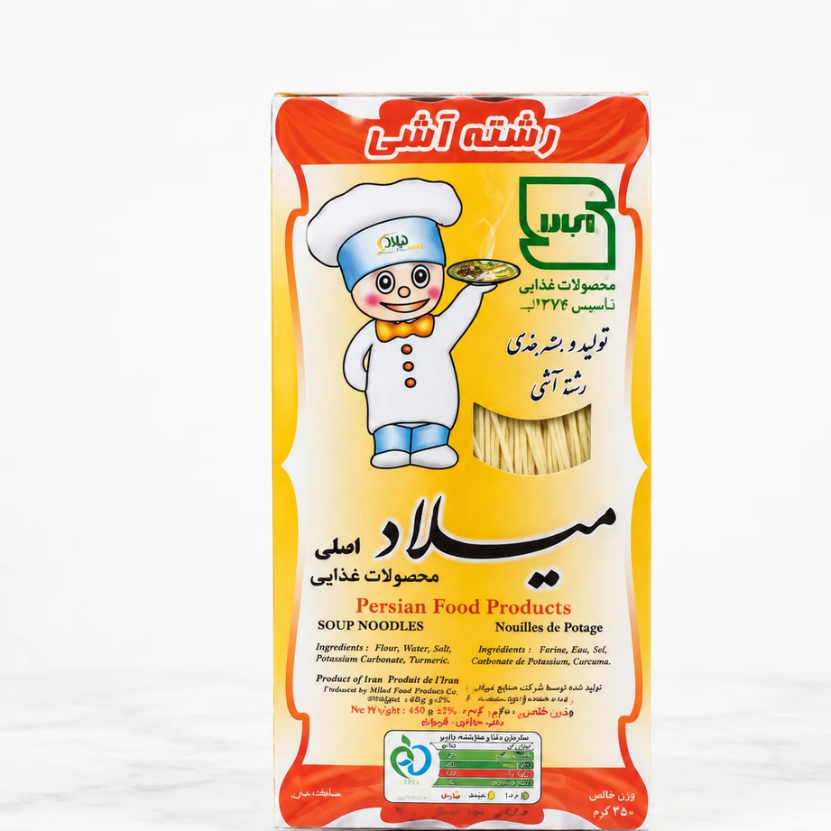 رشته آشی 450 گرمی میلاد