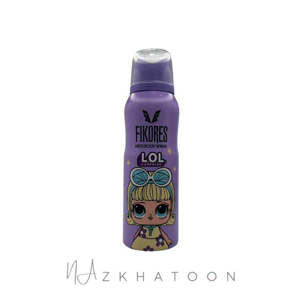 اسپری بدن کودک فیکورس رایحه سورپرایز | FIKORES Kids Body Spray L.O.L SURPRISE