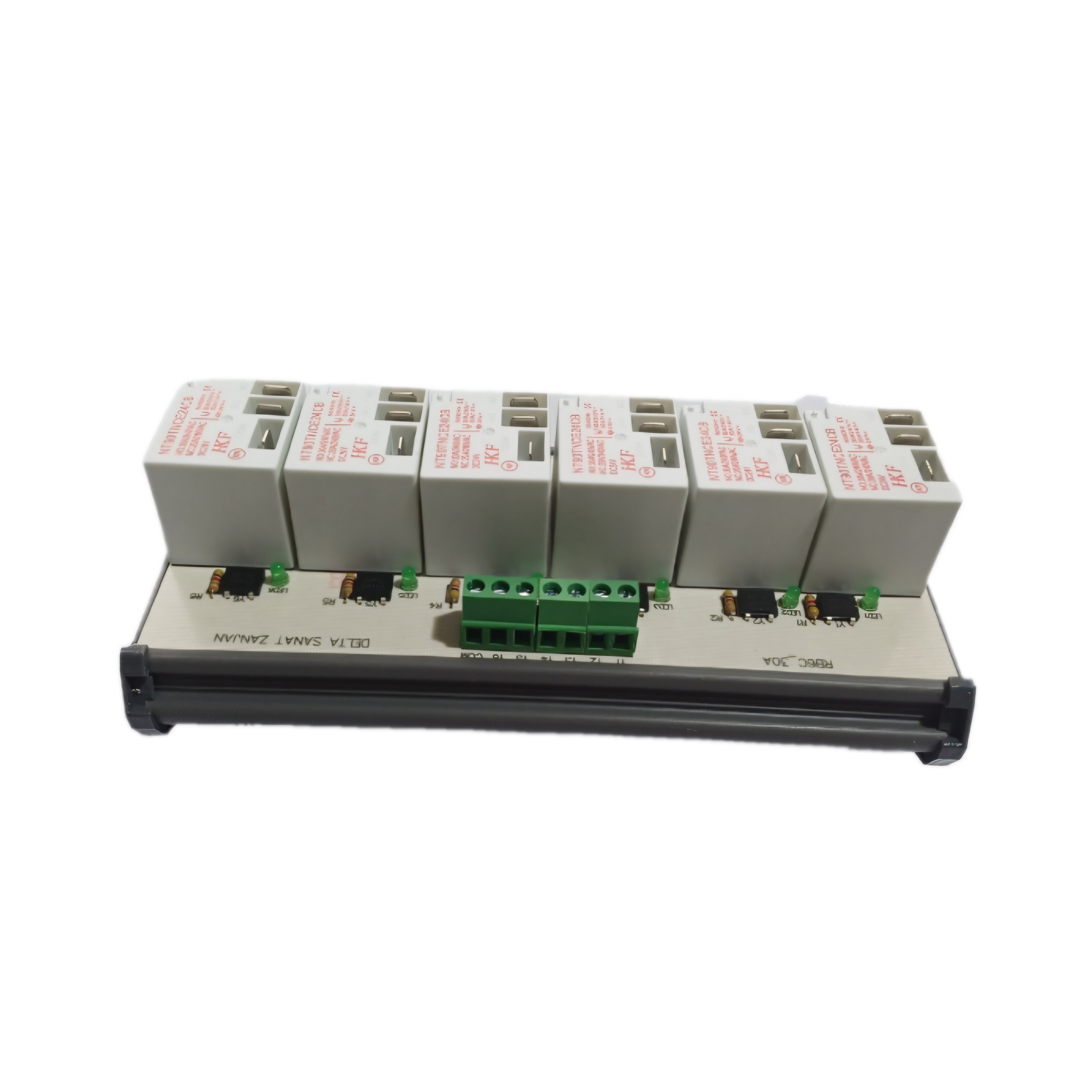 کارت رله برد 30 امپر 6 کاناله بوبین تحریک 24 ولتجدید