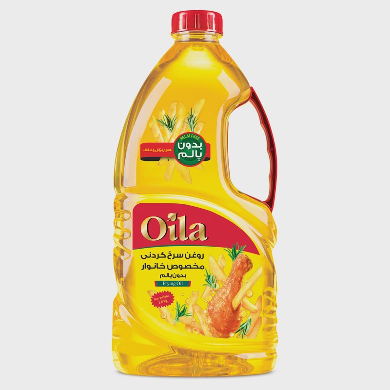 روغن مایع سرخ کردنی اویلا - 1800 گرم