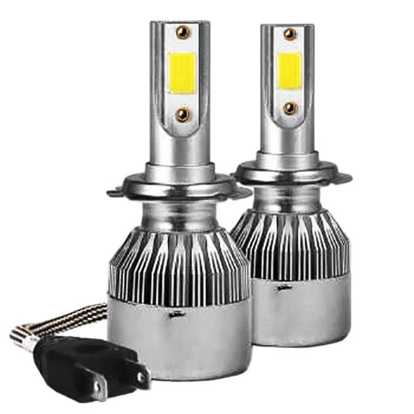 لامپ هدلایت خودرو مدل C6 پایه H7 بسته 2 عددیجدید