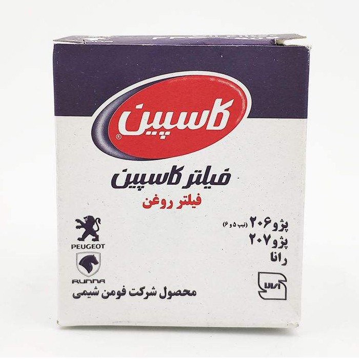 فیلتر روغن خودرو کاسپین مدل 1608