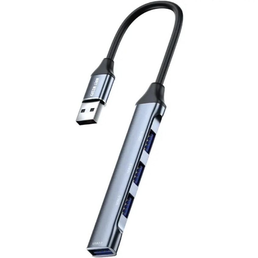 هاب 4 پورت USB-A گرین لاین مدل Docking Station Adapterجدید