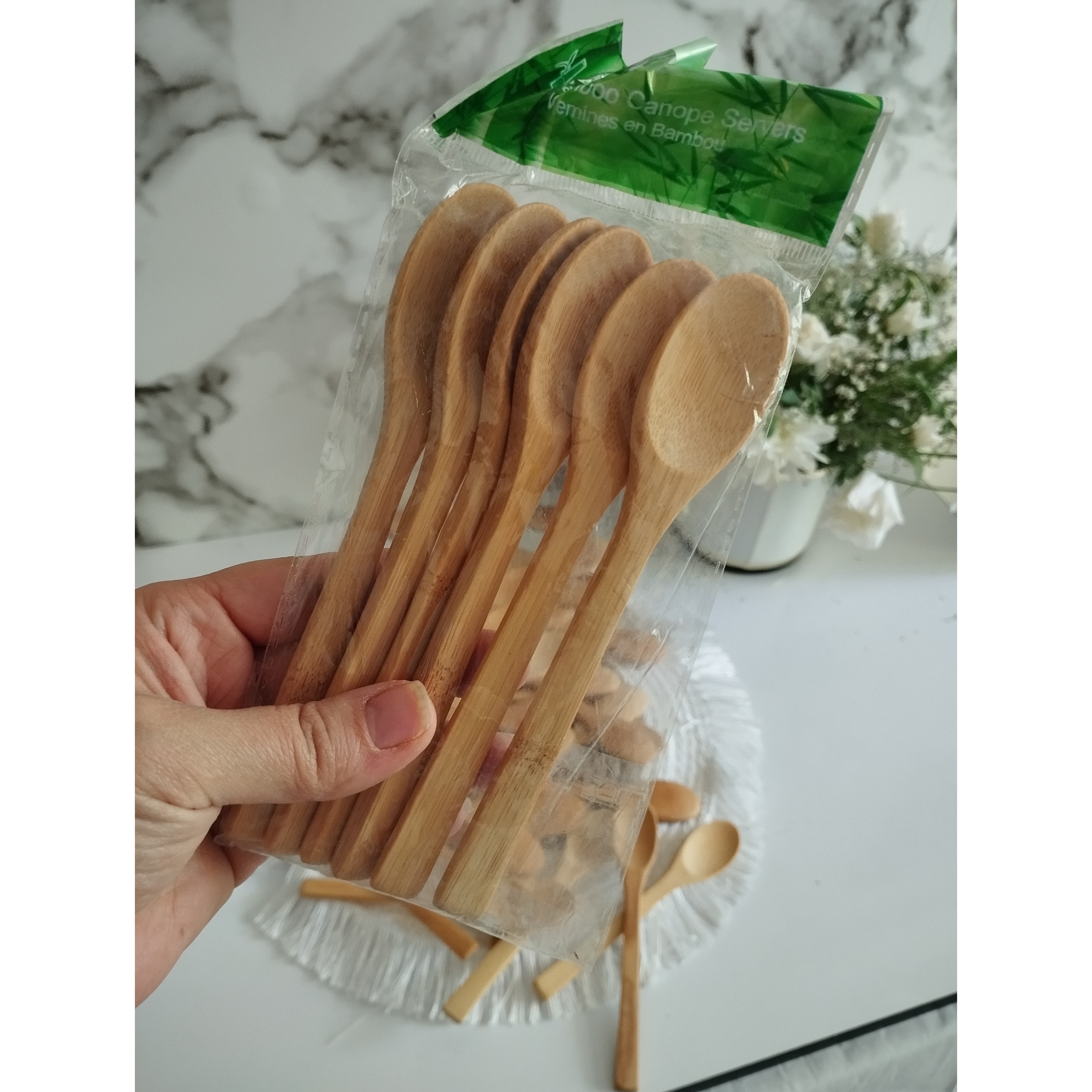 قاشق چوبی بامبو