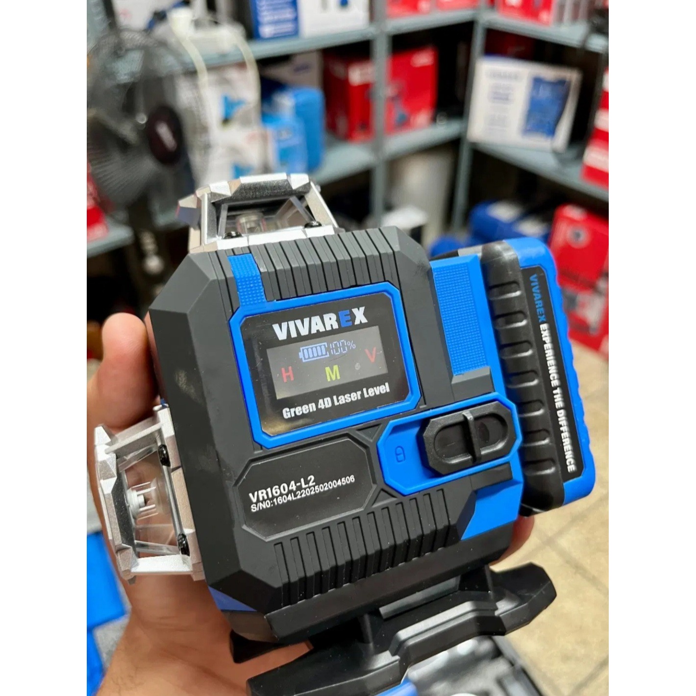 تراز لیزری ویوارکس مدل VR1604-L2 4 بعدی 16 خط 360 درجه نور سبز