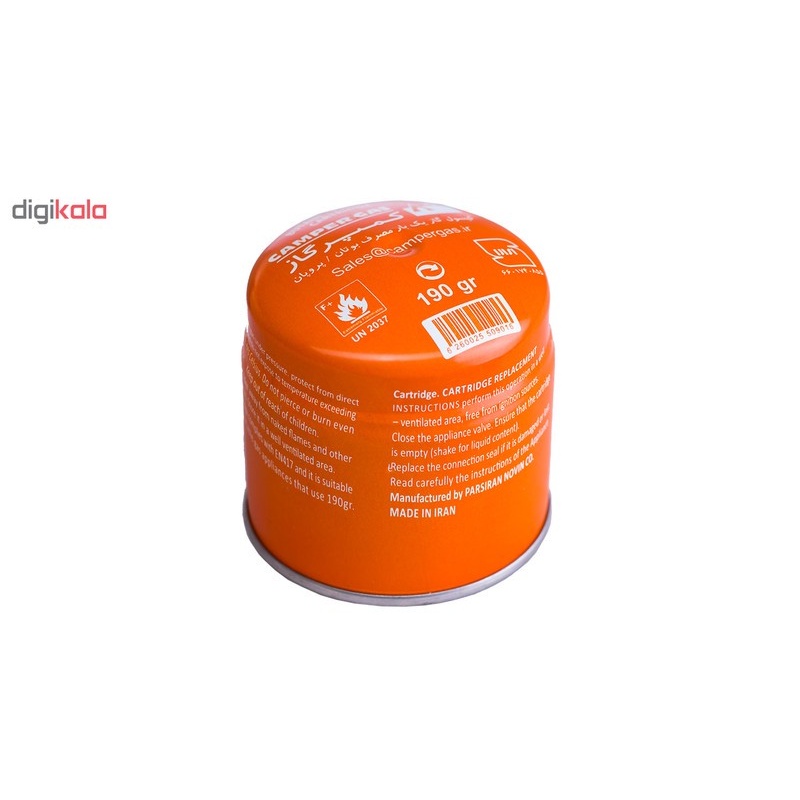 کپسول گاز 190 گرمی کمپرگاز مدل K-190