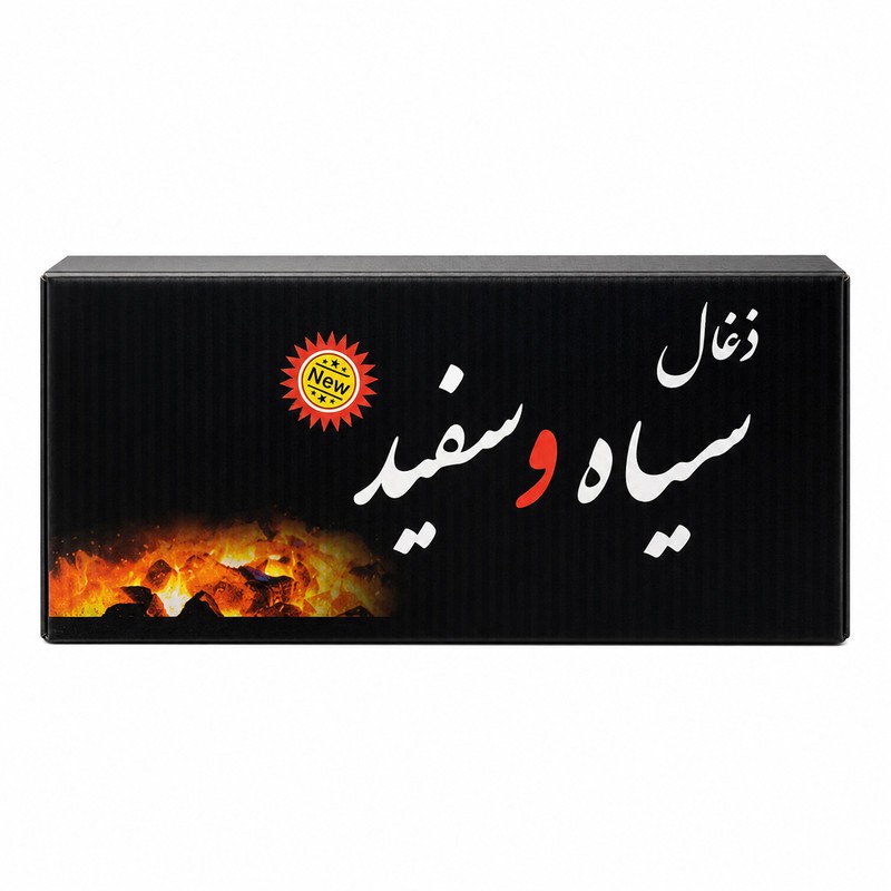 زغال فشرده مدل چینی وزن 6 کیلوگرم مدل 1