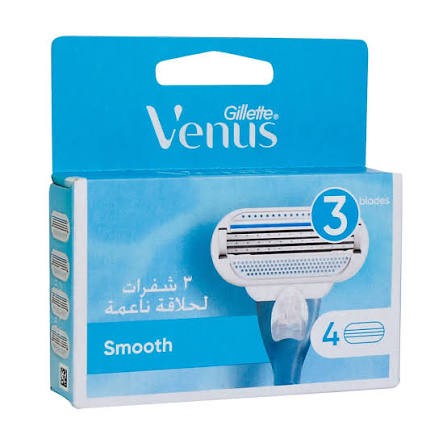 یدک ژیلت ونوس مدل VENUS SMOOTH چهار عددی
