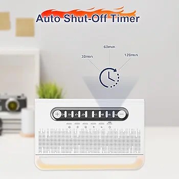 بخور و چراغ خواب دفیوزر آمبیانس ساز طبیعت دارای دو اسپیکر