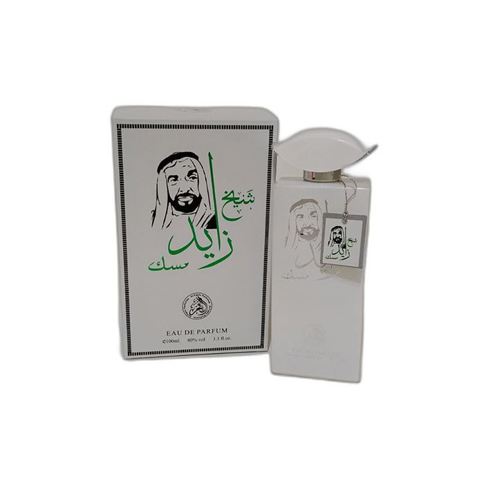 ادوپرفیوم مردانه الفخر مدل شیخ زاید مسک با رایحه خنک حجم 100 میلی لیتر