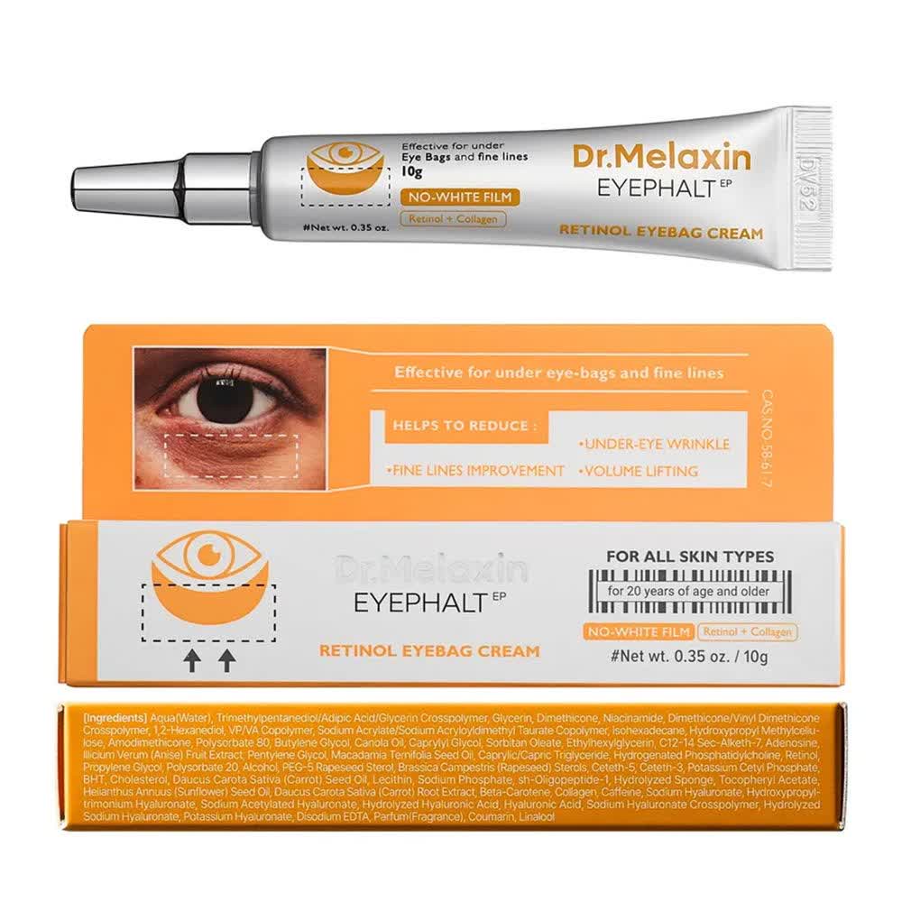 کرم دور چشم رتینول جوانساز دکتر ملاکسین( Eyephalt)جدید
