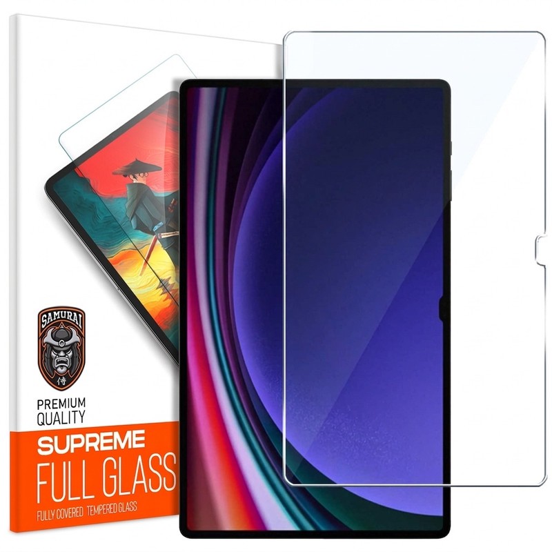 محافظ صفحه نمایش شفاف سامورایی مدل GlastR مناسب برای تبلت سامسونگ Galaxy Tab S10 Ultra Tab S9 Ultra ارسال پس کرایه