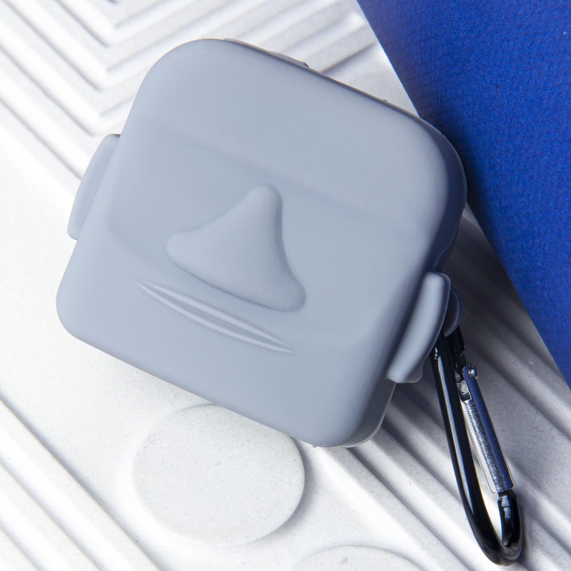 کاور سانیوان مدل عروسکی فانتزی طرح ایستر کاکا سنگی مناسب برای کیس هدفون بی سیم سامسونگ Galaxy Buds Live Buds Pro b...