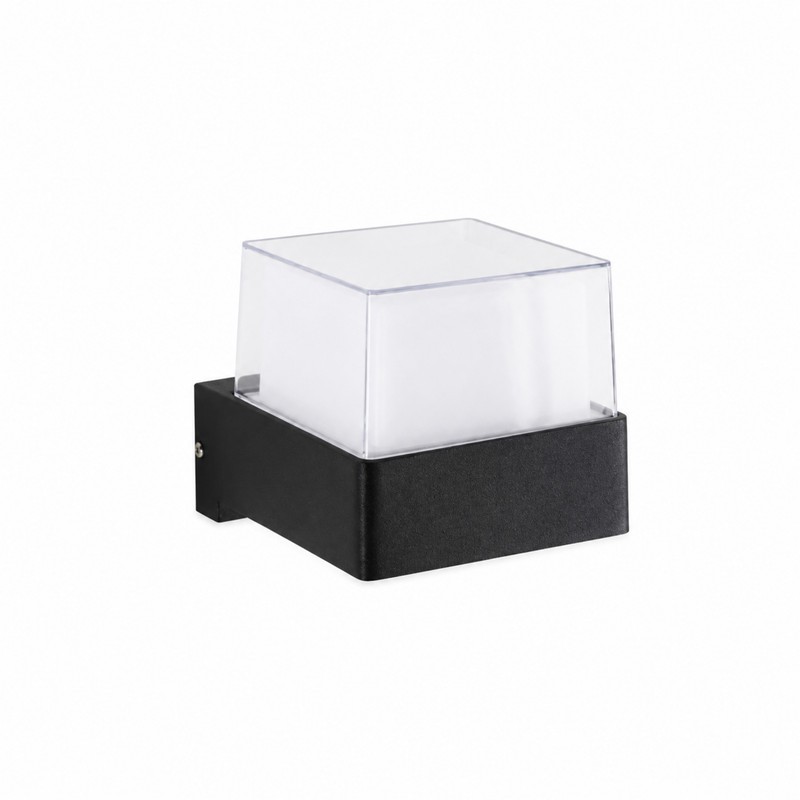 چراغ دکوراتیو ماورا مدل مکعب مربع یک طرفه کد AL-061