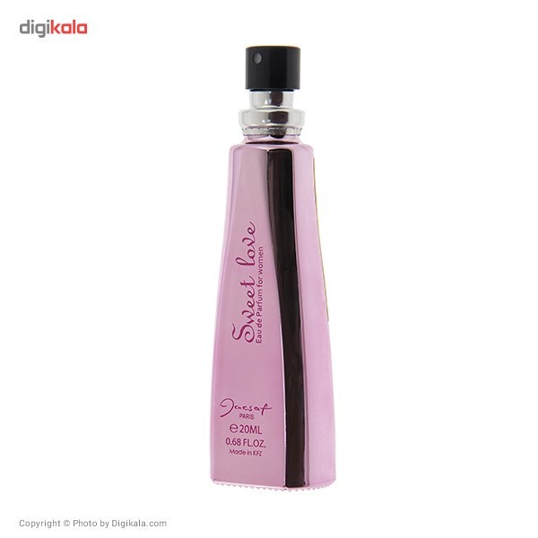 عطر جیبی زنانه ژک ساف مدل Sweet Love حجم 20 میلی لیتر