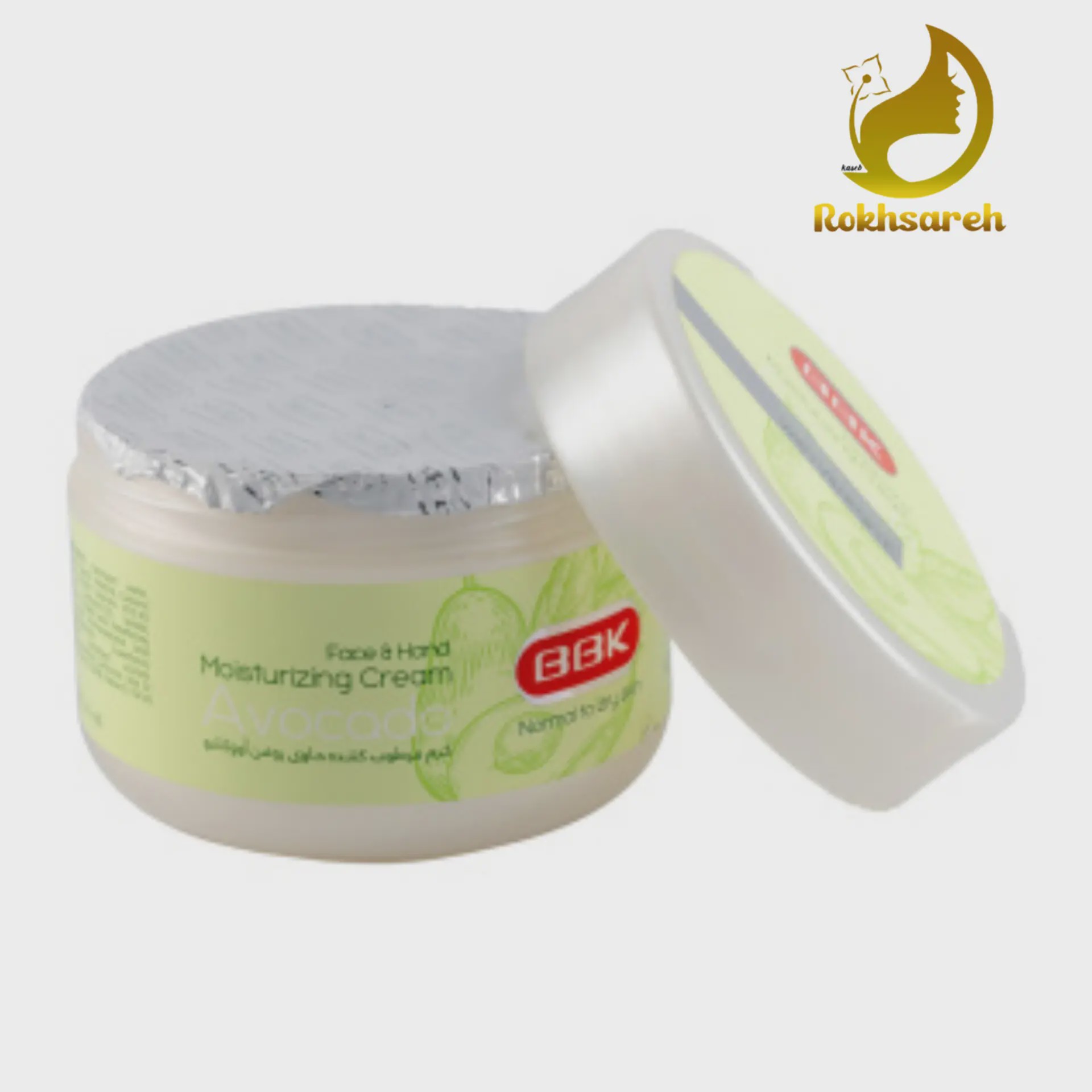 کرم مرطوب کننده کاسه ای حاوی روغن آووکادو 100میل ببک