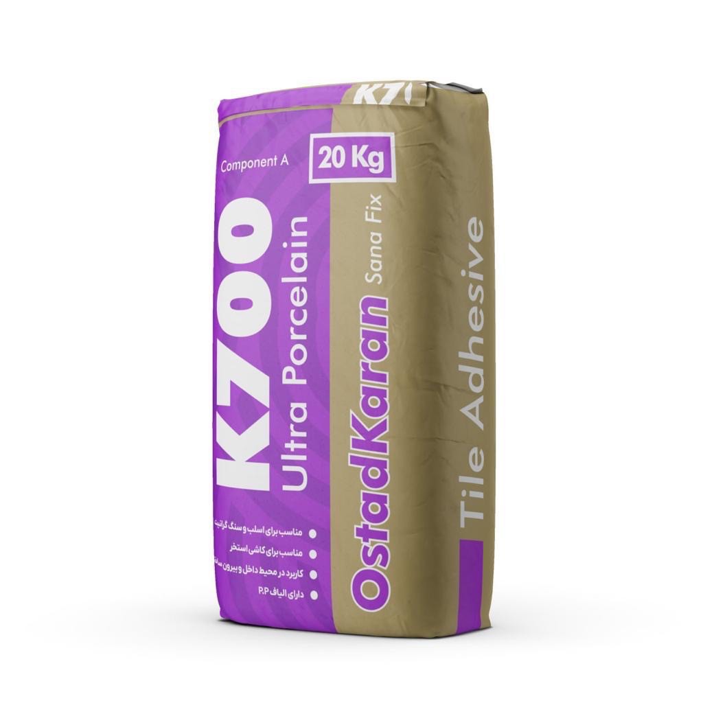 خرید و قیمت چسب کاشی پرسلان k700 (20کیلوگرم)