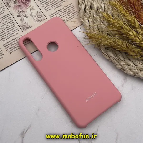 قاب گوشی Huawei Y6P هواوی سیلیکونی اورجینال پاک کنی درجه یک زیرباز گلبهی کد E22-172481