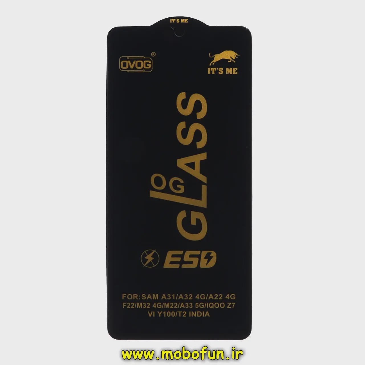 گلس گوشی Galaxy A31 - A32 4G - A22 4G - M32 4G - M22 - F22 - A33 سامسونگ شیشه ای ITS ME OG Glass سری OVOG ESD اورجینا...