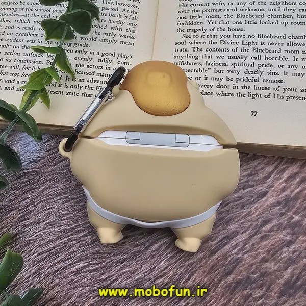 کاور Airpods Pro سیلیکونی طرح دار عروسکی سه بعدی بدنساز