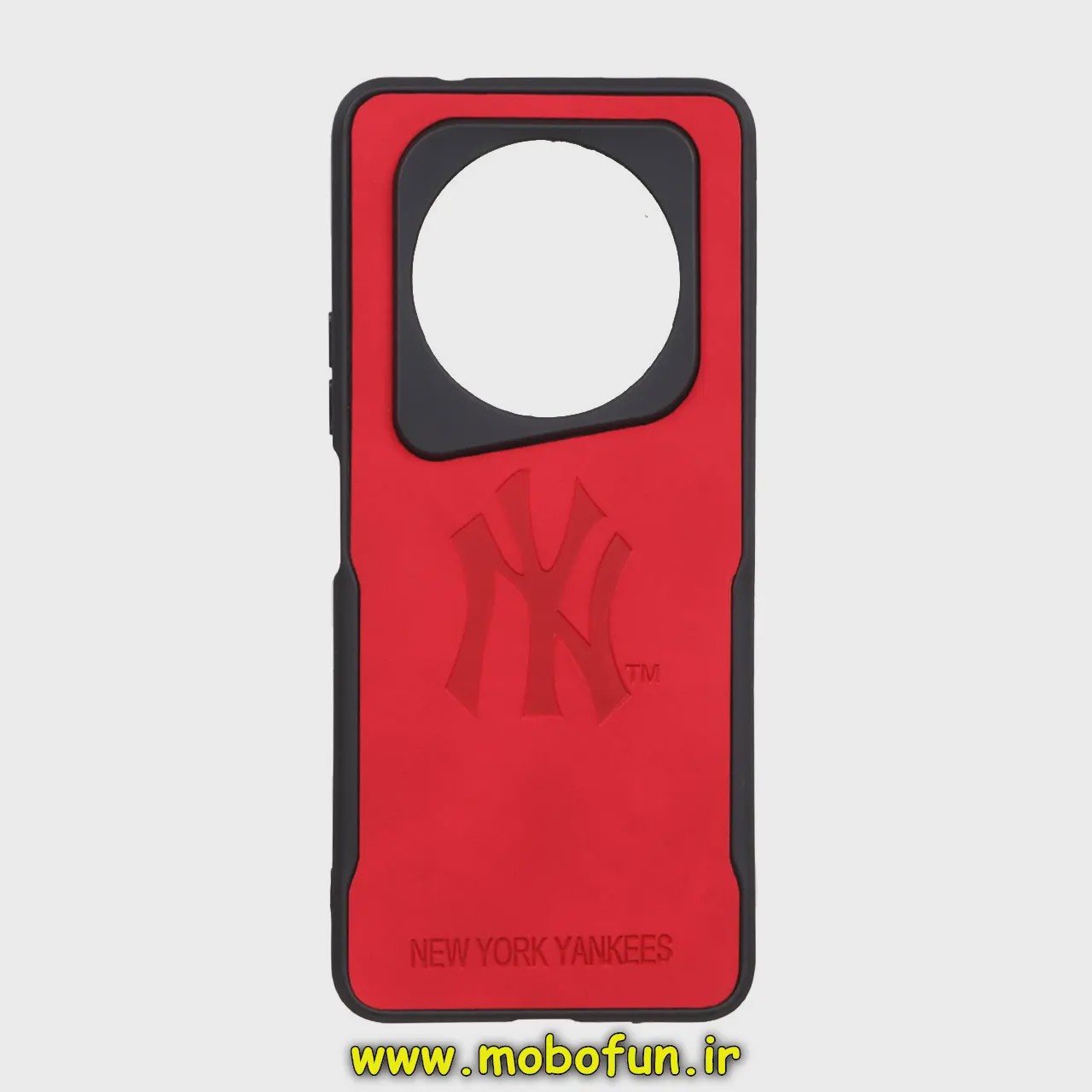 قاب گوشی Redmi A3 - Redmi A3X شیائومی سیلیکونی ژله ای جیر طرح NY قرمز کد 23962