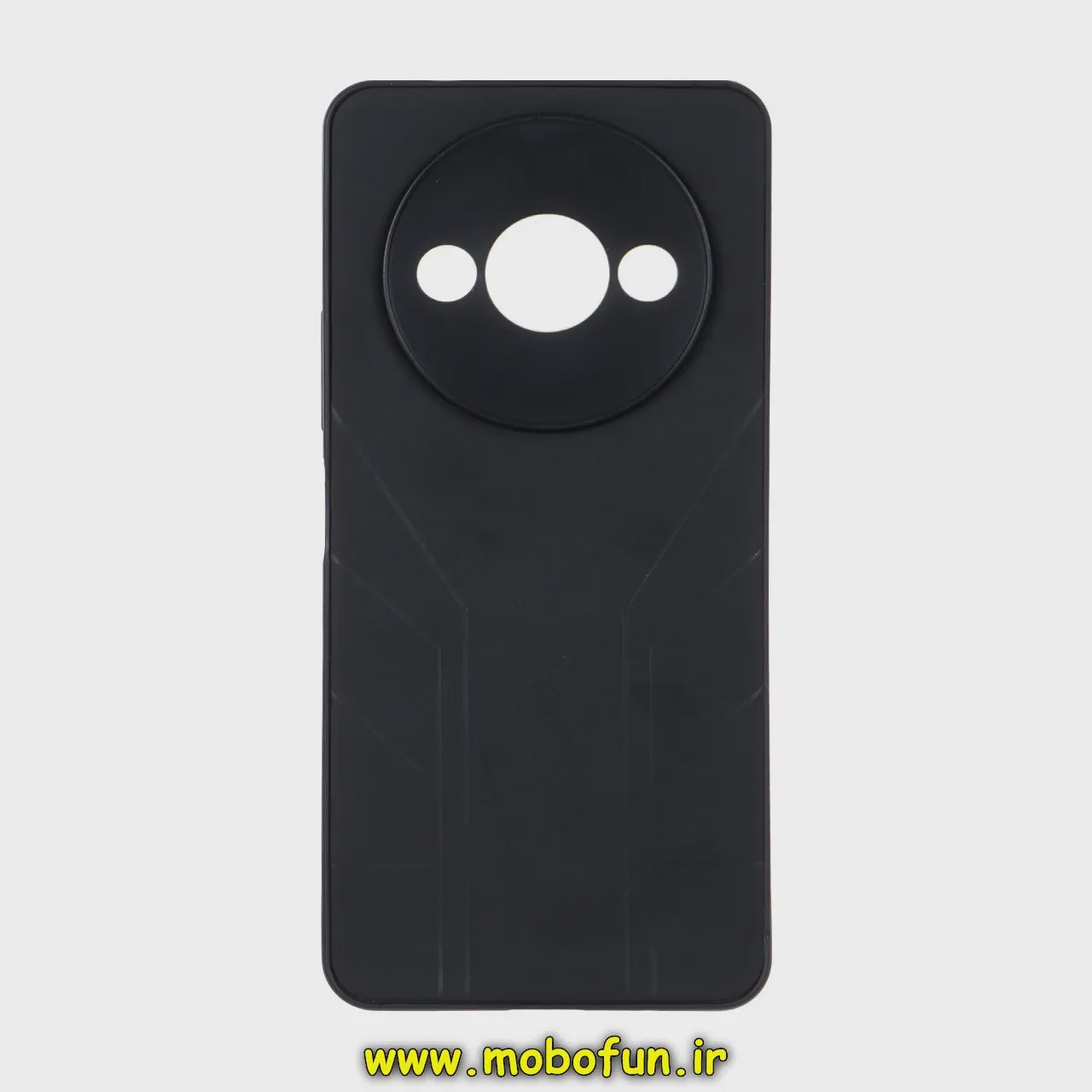 قاب گوشی Redmi A3 - Redmi A3X شیائومی طرح ژله ای چرمی ساده پولو POLO RALPH مشکی کد 26437