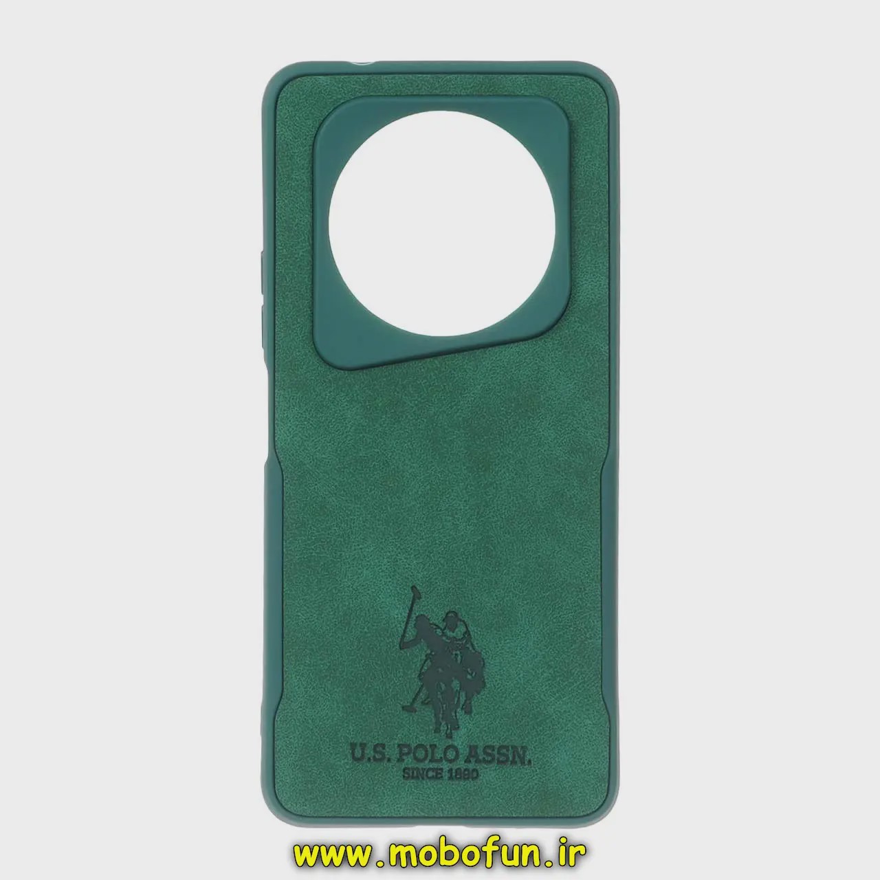 قاب گوشی Redmi A3 - Redmi A3X شیائومی سیلیکونی نیوزون طرح جیر پولو POLO لاکچری سبز کد 27997