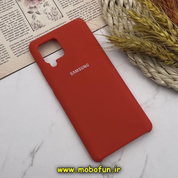 قاب گوشی Galaxy A42 - Galaxy M42 سامسونگ سیلیکونی اورجینال پاک کنی درجه یک زیرباز قرمز کد E22-172467