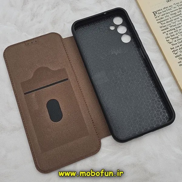 کیف گوشی موبایل Galaxy A14 4G - Galaxy A14 5G سامسونگ کلاسوری اورجینال دادوو Dadoo مدل SPORT 2023 محافظ لنزدار مشکی ک...