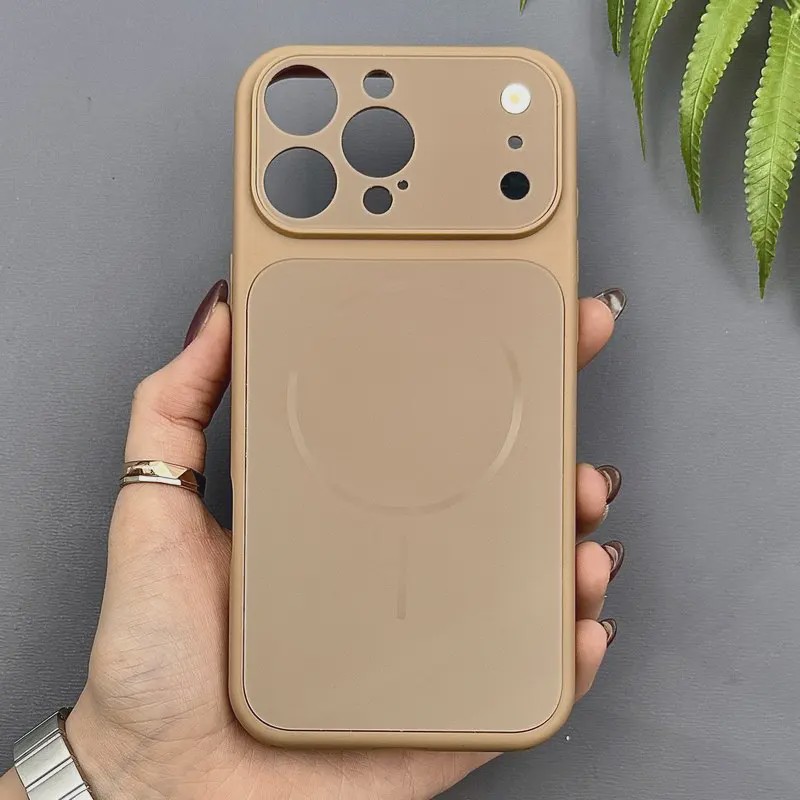قاب گوشی iPhone 16 Pro Max آیفون PVD ضد خش طرح سری 18 مگ سیف دار و محافظ لنز دار کد E3-1006487