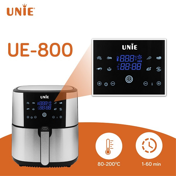 سرخ کن یونی مدل UE-800 دو المنت اصلی
