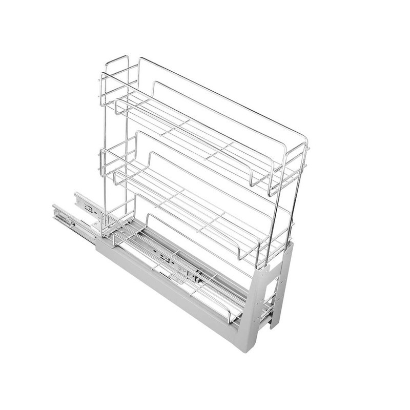 - سبد کابینت مدل کف ریل سه طبقه کد SX3-20 -