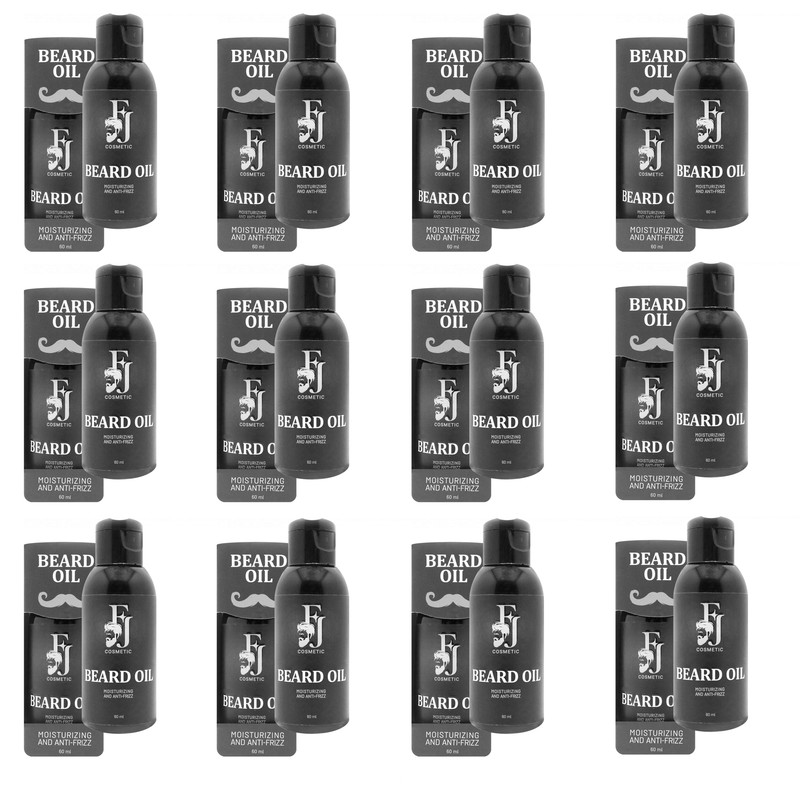 روغن ریش افجه مدل SL-BEARD012 مناسب برای انواع مو حجم 60 میلی لیتر مجموعه 12 عددیجدید