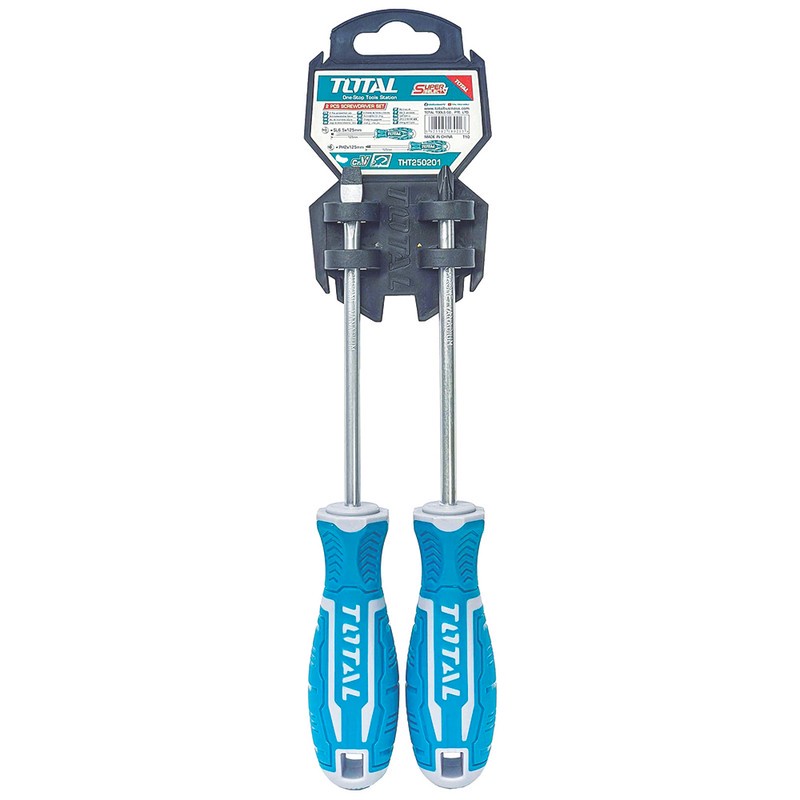 پیچ گوشتی توتال مدل THT-250201 بسته 2 عددی اصلی
