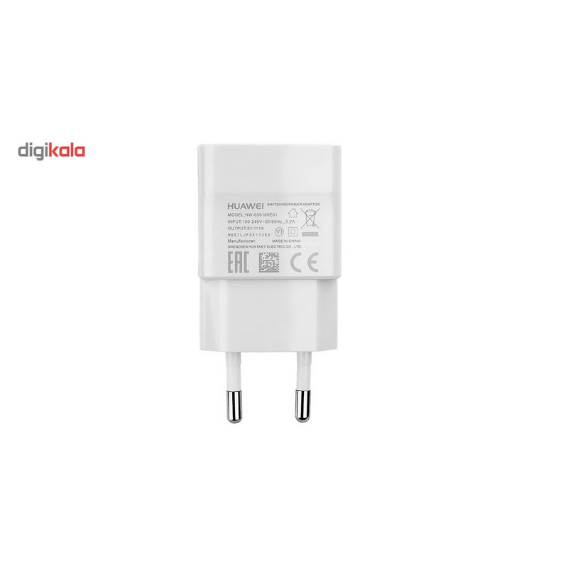 شارژر دیواری مدل HW-050100E01 همراه با کابل MicroUSB