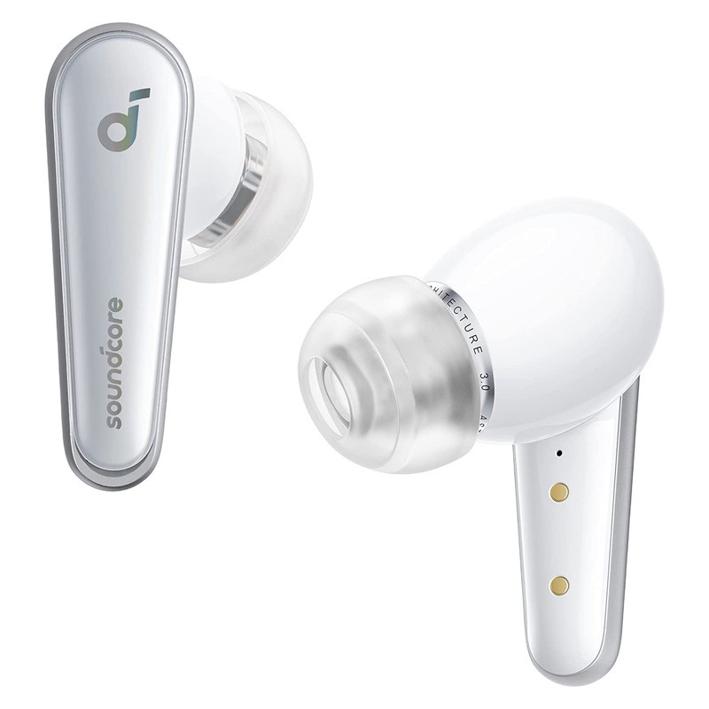 هدفون بلوتوثی انکر مدل Soundcore Liberty 4 A3953 با نویز کنسلینگ فعال ANC، درگاه شارژ USB Type-C، دارای 6 میکروفون بر...