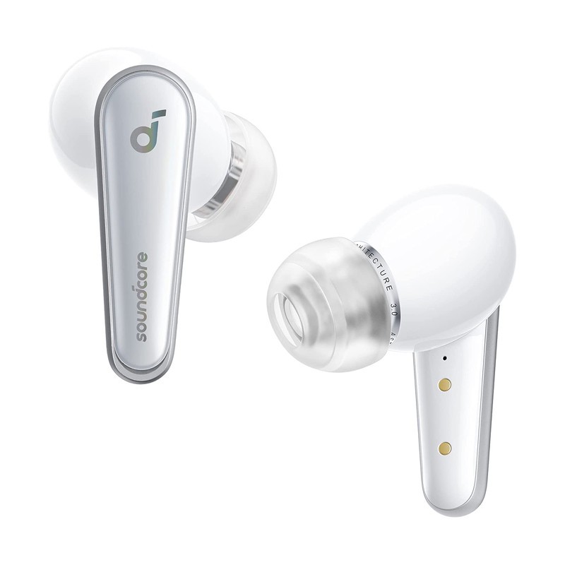 هدفون بلوتوثی انکر مدل Soundcore Liberty 4 A3953 با نویز کنسلینگ فعال ANC، درگاه شارژ USB Type-C، دارای 6 میکروفون بر...