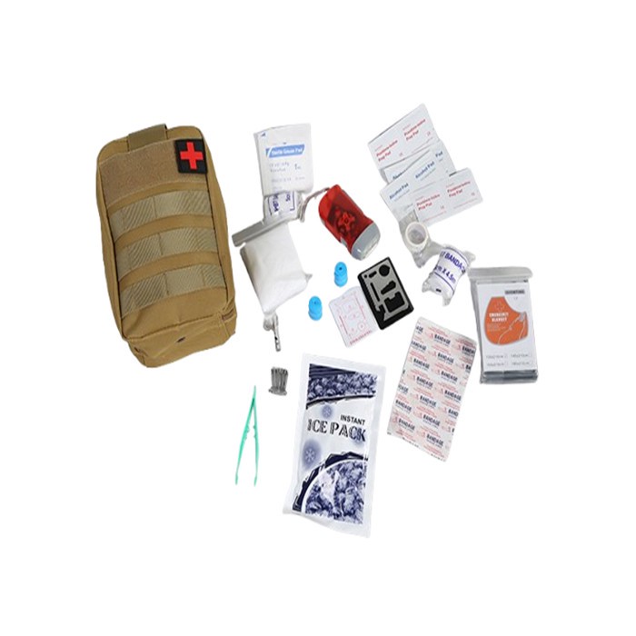 کیف کمک های اولیه مدل کمری امدادی تاکتیکال مجموعه 15 عددی مدل 1