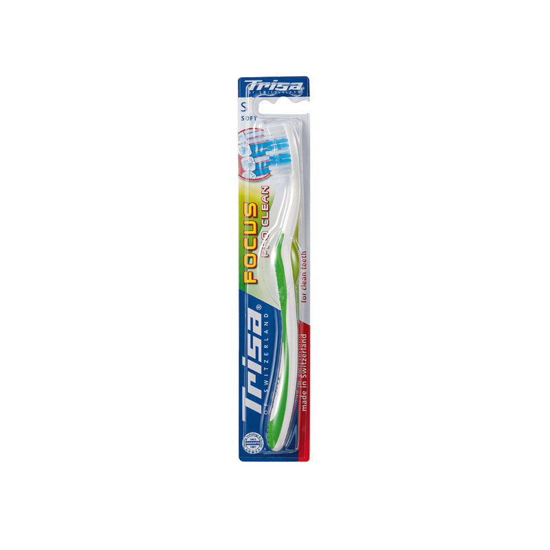 مسواک تریزا مدل Focus Pro Clean با برس نرم
